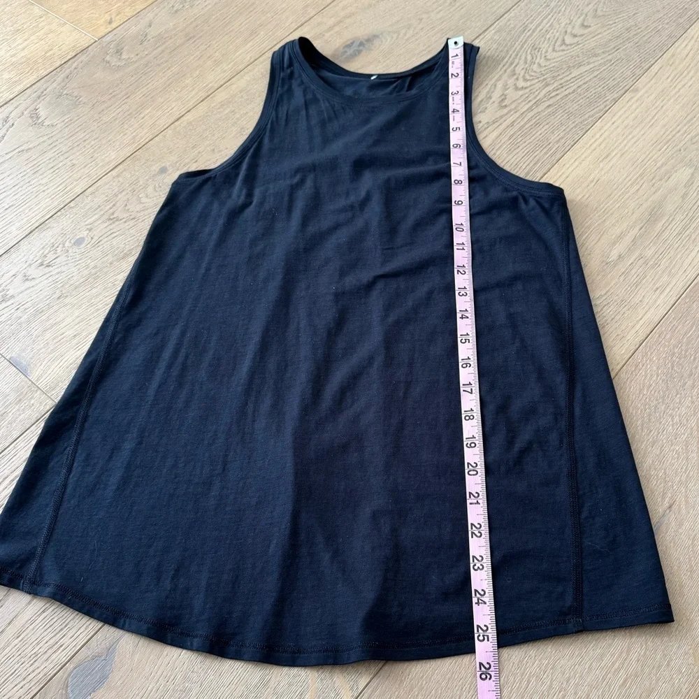 Lululemon All Tied Up Tank Black Size 4 - Picture 11 of 11